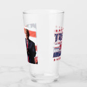 America First Trump 2024 Glas (Links)