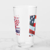 America First Trump 2024 Glas (Rechts)