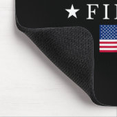 America First USA Flag Mousepad (Ecke)