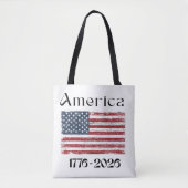 America Flag 1776 to 2026 USA 250th Anniversary  Tasche (Vorderseite)