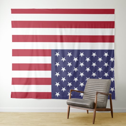 AMERICA FLAG BACKDROP WANDTEPPICH (Beispiel (Horizontal))