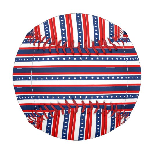 America Flag Design Baseball (Vorderseite)