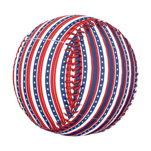 America Flag Design Baseball
