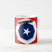 America Flag Design Kaffeetasse (Mittel)