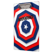 America Flag Design Klemmbrett (Links)