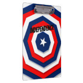 America Flag Design Klemmbrett (Rechts)