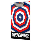 America Flag Design Klemmbrett (Links)