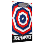 America Flag Design Klemmbrett (Rechts)