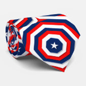 America Flag Design Krawatte (Gerollt)