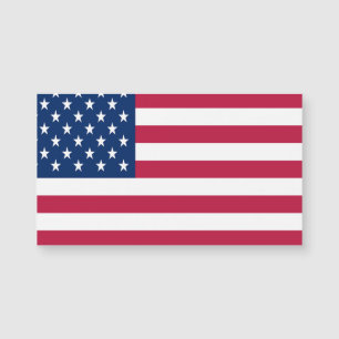 America Flag Design Magnetkarte