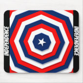 America Flag Design Mousepad (Vorne)