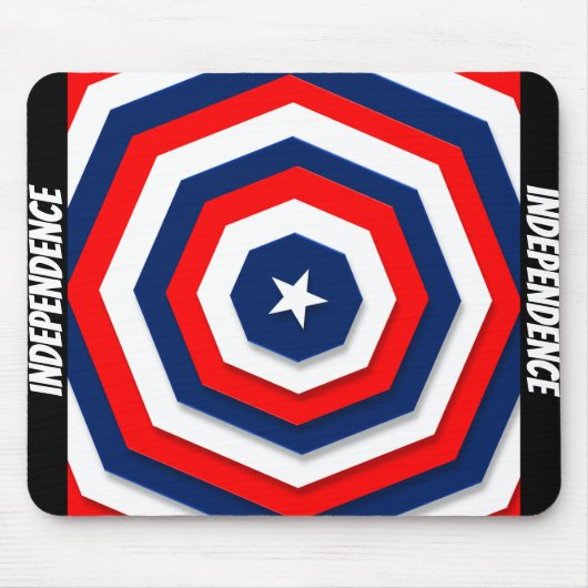 America Flag Design Mousepad (Vorne)