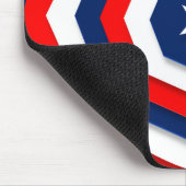 America Flag Design Mousepad (Ecke)