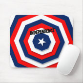 America Flag Design Mousepad (Mit Mouse)