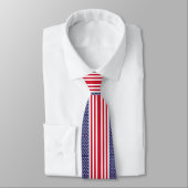 America Flag Neck Tie Krawatte (Gebunden)