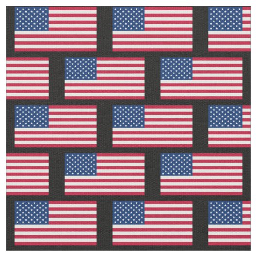 America Flag Pattern USA Banner Stoff (Nahaufnahme)