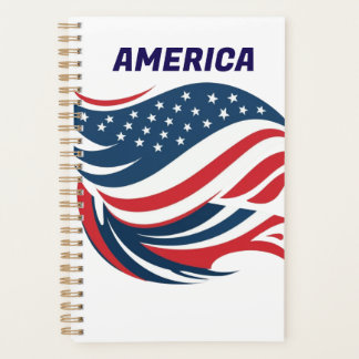 AMERICA FLAG PLANNER PLANER