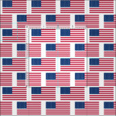 America Flag USA Banner Stoff (Kachel)