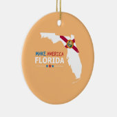 America Florida Keramik Ornament (Rechts)