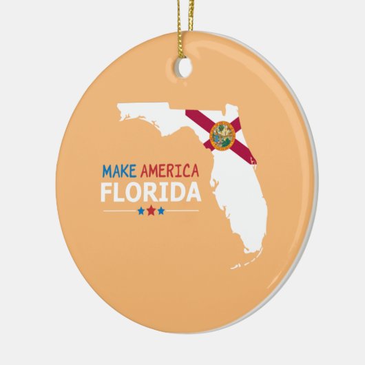America Florida Keramik Ornament (Links)