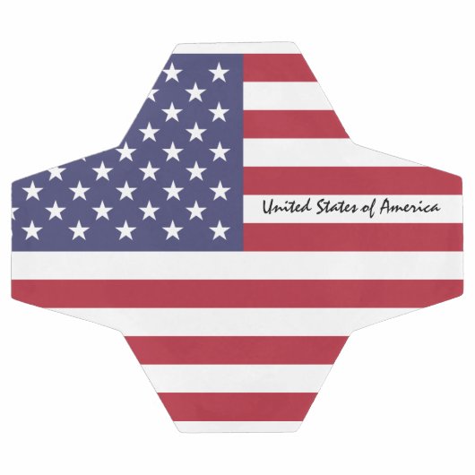 America Football & United Staaten USA Flag / Sport Fußball (Flach)