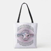 America Forever Tote Bag Tasche (Rückseite)