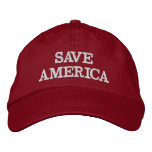 AMERICA HAT gerettet Bestickte Baseballkappe