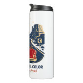 America in voller Farbe - Thermobecher Thermosbecher (Nach rechts gedreht)