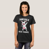 America Needs Farmers Support Country Farming In U T-Shirt (Vorne ganz)