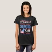 America Needs More Childless Cat Ladies Childless T-Shirt (Vorne ganz)