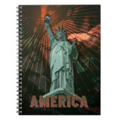 AMERICA - Notebook Notizblock (Vorderseite)