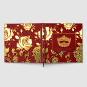 America Pageant Crown Fown Rose Scrapbook Gästebuch (Voll)