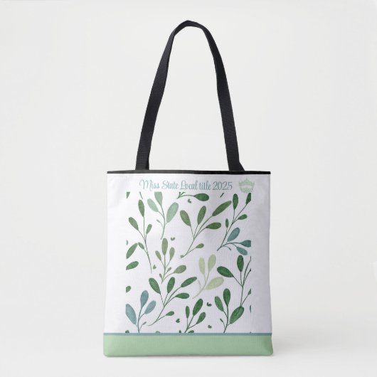 America Pageant Crown Leaf Totasche Tasche (Vorderseite)
