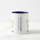 America Pageant Crown Personalisiert Name Tasse (Zentrum)
