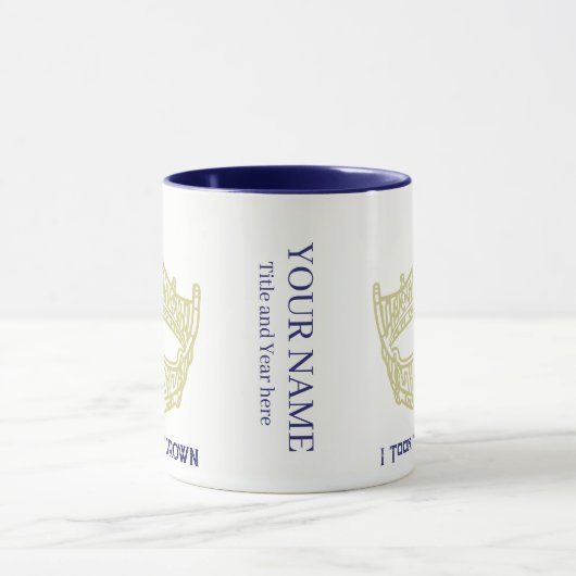 America Pageant Crown Personalisiert Name Tasse (Zentrum)