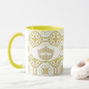 America Pageant Crown Royal Print Zwei Töne Tasse