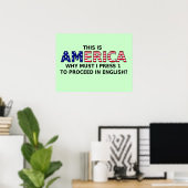 America Press 1 Poster (Heimbüro)