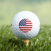 AMERICA PRIDE FLAG GOLFBALL (Insitu T-Shirt)