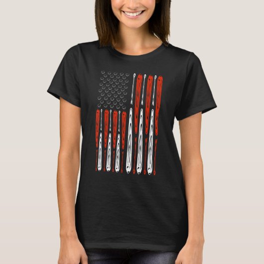 America Pride Flag Patriotic Independence Day July T-Shirt (Vorderseite)