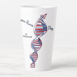 America Runs Deep Milchtasse
