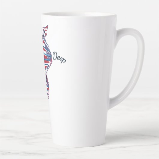 America Runs Deep Milchtasse (Rechts)