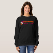 America Runs on Fresh Kicks SneakerHead Sweatshirt (Vorne ganz)