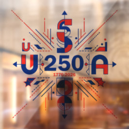 America’s 250th anniversary fensteraufkleber