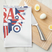 America’s 250th anniversary geschirrtuch (Viertel Falte)