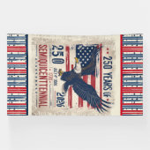 America’s 250th Anniversary Semiquicentennial Banner (Horizontal)