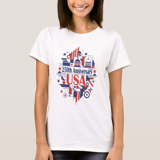America’s 250th anniversary T-Shirt (Vorderseite)