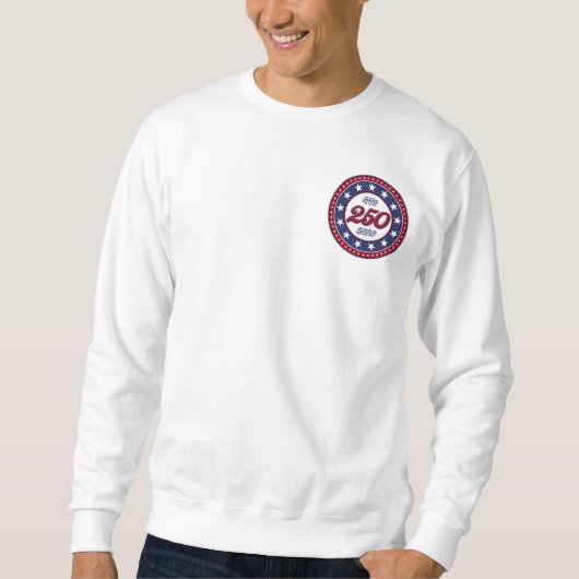 America’s 250th Birthday With USA Flag Sweatshirt (Vorderseite)