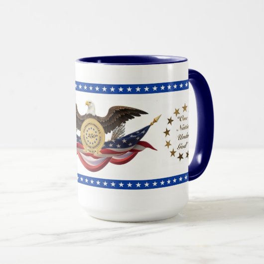 America’s 250th Celebration Of Freedom/Independece Tasse (VorderseiteRechts)