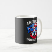 America’s Goodest Boy Dog Kaffeetasse (VorderseiteRechts)