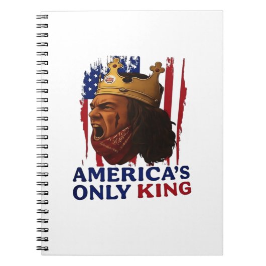 America’s Only King Notizblock (Vorderseite)